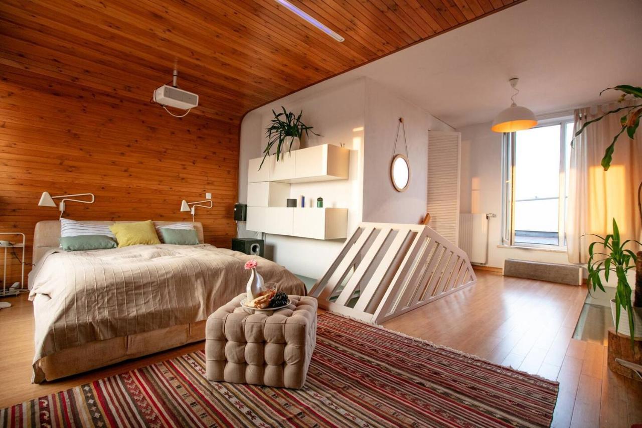 Dwupoziomowy, Rodzinny Apartament. Ochrona, Garaz. 바르샤바 외부 사진