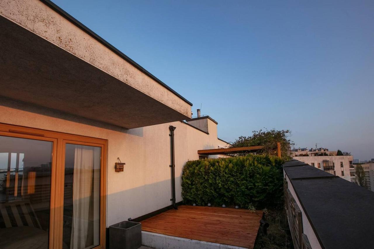 Dwupoziomowy, Rodzinny Apartament. Ochrona, Garaz. 바르샤바 외부 사진
